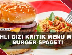 [VIDEO] Ahli Gizi Dokter Tan Kritik Menu MBG, Ada Burger Hingga Spageti | U-NEWS