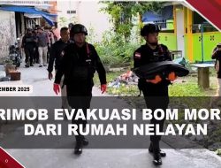 [VIDEO] Proses Evakuasi Bom Mortir Temuan Nelayan Jadi Tontonan Warga | U-NEWS
