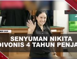 [VIDEO] Nikita Mirzani Divonis 4 Tahun Penjara Dan Denda Rp1 Miliar | U-NEWS