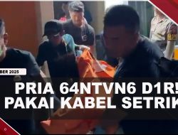[VIDEO] Pria 27 Tahun di Tanjungpinang Diduga 64ntvn9 D1r! Pakai Kabel Setrika | U -NEWS