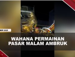[VIDEO] Wahana Permainan Pasar Malam Ambruk