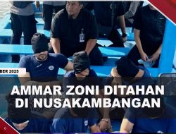 [VIDEO] Ammar Zoni Artis Pertama Ditahan di Nusakambangan | U-NEWS