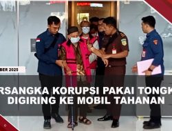 [VIDEO] Pakai Tongkat, Tersangka Korupsi PT Persero Batam Digiring Ke Mobil Tahanan | U-NEWS