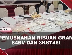 [VIDEO] Polda Kepri Musnahkan Ribuan Gram S4bv Kristal dan Ek5t4s! | U-NEWS