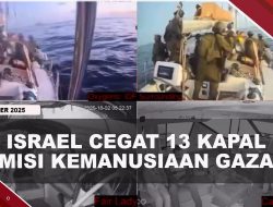 [VIDEO] Israel Cegat 13 Kapal Misi Kemanusiaan Gaza, 30 Berhasil Lolos | U-NEWS
