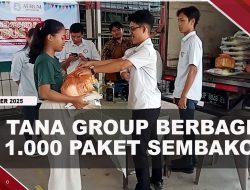 [VIDEO] Tana Group Berbagi 1.000 Paket Sembako Murah | U-NEWS