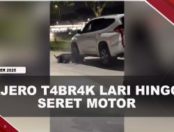 [VIDEO] Diduga M4bvk, Pengemudi Pajero T4br4k Lari dan Seret Motor Hingga 5 KM | U-NEWS