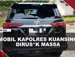 [VIDEO] Mobil Kapolres Dirvsak Massa Saat Penertiban Tambang Emas Ilegal | U-NEWS