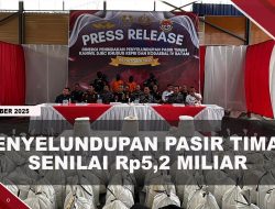 [VIDEO] Bea Cukai dan TNI AL Gagalkan Penyelundupan Pasir Timah 25,9 Ton di Kepri | U-NEWS