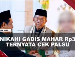 [VIDEO] Kakek 74 Tahun Nikahi Gadis Mahar Rp3 Miliar Ternyata Cek Palsu | U-NEWS