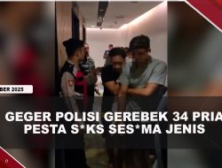 [VIDEO] Polisi Amankan 34 Pria Saat Pesta S3k5 S3s4m4 J3n1s | U-NEWS