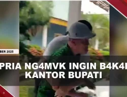 [VIDEO] Pria di Langkat Ng4mvk Dan Ingin B4k4r Kantor Bupati | U-NEWS