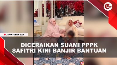 [VIDEO] Diceraikan Suami Jadi PPPK, Safitri Menangis Haru Dapat Bantuan Uang Segepok | U-NEWS