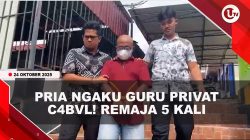 [VIDEO] Pria Ngaku Guru Privat C4bvl1 Remaja 18 Tahun di Tanjungpinang | U-NEWS