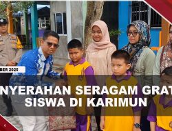 [VIDEO] Bupati Iskandarsyah Mulai Bagikan Seragam Gratis Untuk Siswa SD | U-NEWS