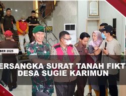 [VIDEO] 2 Tersangka Dugaan Korupsi Surat Tanah Fiktif di Desa Sugie Karimun Ditahan | U-NEWS