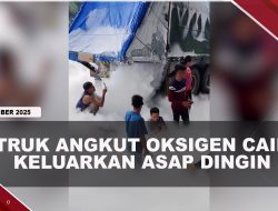 [VIDEO] Truk Keluarkan Asap Putih Dingin, Warga Ramai Berfoto Seperti Diatas Awan | U-NEWS