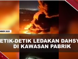 [VIDEO] Ledakan Dahsyat Guncang Kawasan Pabrik Di Argentina