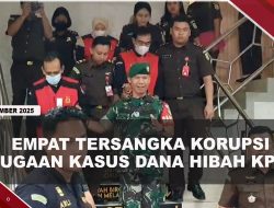 [VIDEO] Empat Tersangka Dugaan Kasus Korupsi KPU Karimun