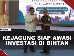 [VIDEO] Kejagung Siap Awasi Investasi di Bintan Agar Bebas Dari Praktik Ilegal | U-NEWS