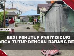 [VIDEO]  Besi Penutup Gorong-Gorong Hilang Dicuri | U-NEWS