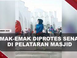 [VIDEO] Emak-Emak Senam di Pelataran Masjid Al Bakrie Lampung Berujung Minta Maaf | U-NEWS