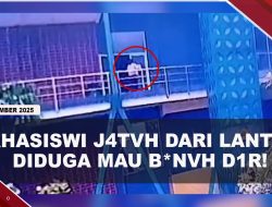 [VIDEO] Rekaman CCTV Mahasiswi J4tvh Dari Lantai 3 Gedung Universitas Pakuan | U-NEWS