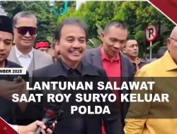 [VIDEO] Roy Suryo CS Tak Ditahan, Salawat-Takbir Menggema di Depan Polda Metro Jaya | U-NEWS