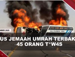 [VIDEO] Bus Jemaah Umrah India T3rb4kar Dekat Madinah, 45 Orang Tewas | U-NEWS