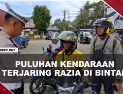 [VIDEO] Puluhan Kendaraan Terjaring Razia Diberi Surat Teguran | U-NEWS
