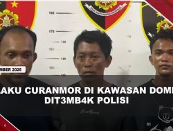 [VIDEO] 3 Pelaku Curanmor di Dompak Diringkus, 1 Pelaku Dit3mb4k Polisi | U-NEWS