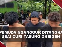 [VIDEO] Usai Curi Tabung Oksigen Bengkel, 2 Pemuda Kembali Beraksi Berujung Ditangkap | U-NEWS