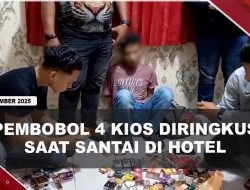 [VIDEO] Pelaku Pembobolan 4 Kios di Tebing Diringkus Saat Santai di Kamar Hotel | U-NEWS