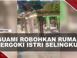 [VIDEO] Suami Robohkan Rumah Ratusan Juta Usai Pergoki Istri Selingkuh di Ruang Tamu | U-NEWS