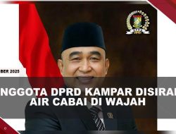 [VIDEO] Anggota DPRD Kampar Tony Disiram Air Cabai Saat Reses | U-NEWS