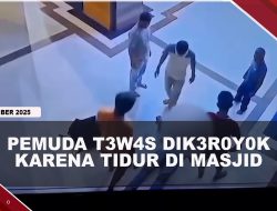 [VIDEO] Tetap Tidur di Masjid, Pemuda Dik3r0y0k Hingga T3w4s | U-NEWS