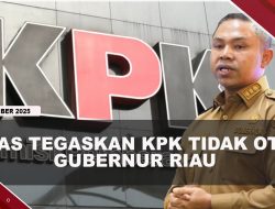[VIDEO] UAS Tegaskan KPK Tidak OTT Gubernur Riau, Hanya Dimintai Keterangan | U-NEWS