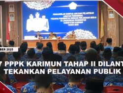 [VIDEO] 307 PPPK Karimun Tahap II Dilantik