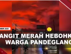 [VIDEO] Fenomena Langka Langit Merah di Pandeglang Banten, Ini Kata BMKG | U-NEWS