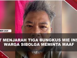 [VIDEO] Ikut Menjarah Tiga Bungkus Mie Instan, Warga Sibolga Meminta Maaf