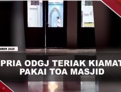 [VIDEO] ODGJ Teriak Kiamat Pakai Toa Masjid, Warga Berhamburan Keluar | U-NEWS
