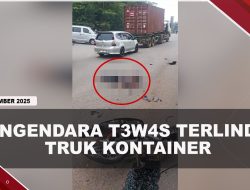 [VIDEO] Tr4g!s, Pengendara T3w4s T3rlind4s Truk Kontainer di Batu Ampar Batam | U-NEWS