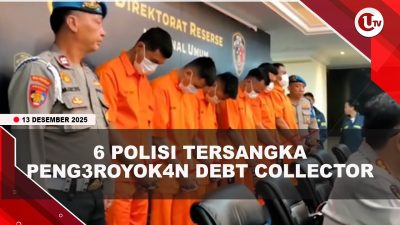 [VIDEO] 6 Anggota Polri Jadi Tersangka Peng3royok4n 2 Debt Collector Hingga T3w4s | U-NEWS
