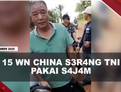 [VIDEO] 15 WN China Serang 5 Anggota TNI Pakai S4j4m di Lokasi Tambang Emas | U-NEWS