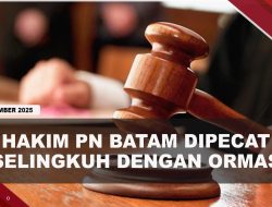 [VIDEO] Sel!ngkvh Hingga Mangkir Kerja, Hakim PN Batam Dipecat Tidak Hormat | U-NEWS