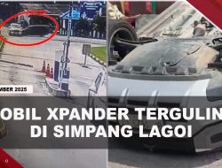 [VIDEO] 2 Mobil T4br4kan Di Simpang Masuk Lagoi, Xpander Sampai Terguling | U-NEWS