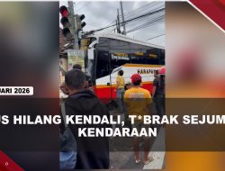 [VIDEO] Kecelakaan Lalu Lintas Melibatkan 7 Kendaraan