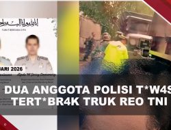 [VIDEO] Dua Anggota Polisi Meninggal Dunia Tertabrak Truk Reo TNI