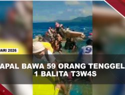 [VIDEO] Detik-Detik Mencekam Kapal Kayu Tenggelam di Halmahera, 1 Balita T3w4s | U-NEWS