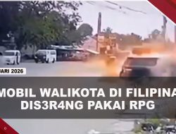 [VIDEO] Detik-Detik Mobil Walikota Shariff Aguak Filipina Diserang Pakai RPG | U-NEWS